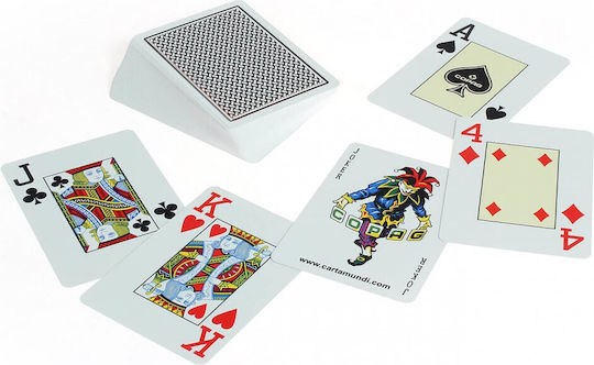 Cartamundi Texas Hold'Em Τράπουλα Πλαστικοποιημένη για Poker Μπλε