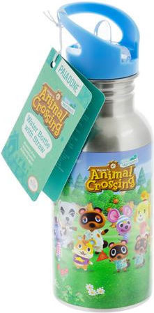 Paladone Kids Water Bottle Aluminium with Straw Silver 500ml