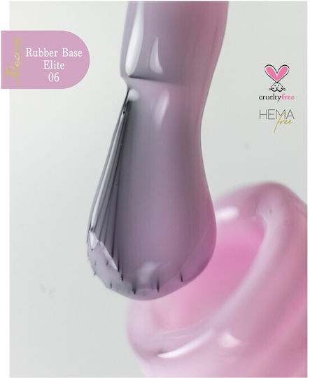 Alezori Elite Base Coat για Ημιμόνιμα Βερνίκια Rubber 15ml 06