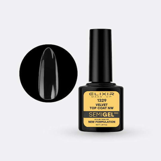 Elixir SemiGel Deckschicht für normale Nagellacke Matt 7ml