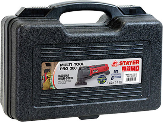 Stayer Multi Tool Pro 300 Παλινδρομικό Πολυεργαλείο 300W με Ρύθμιση Ταχύτητας
