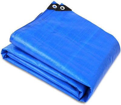 Waterproof Tarpaulin 90gr/m² 2x3m. Light Type Blue