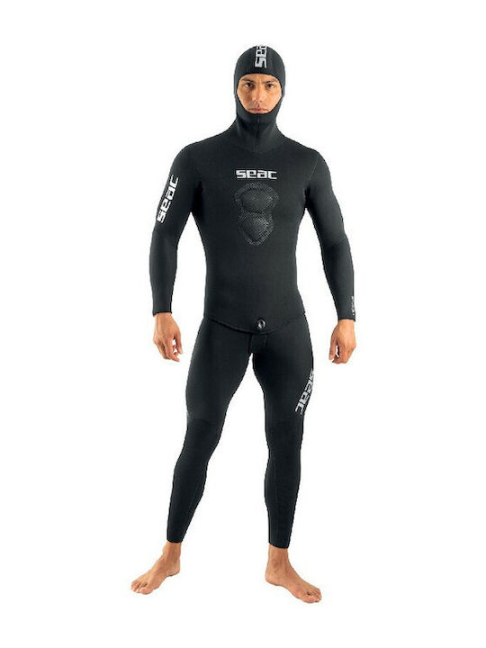 Seac Royal Divisible Double-Lined Black Wetsuit 3.5mm