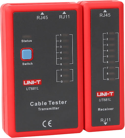 Uni-T UT681L Network Cable Tester RJ45 / RJ11