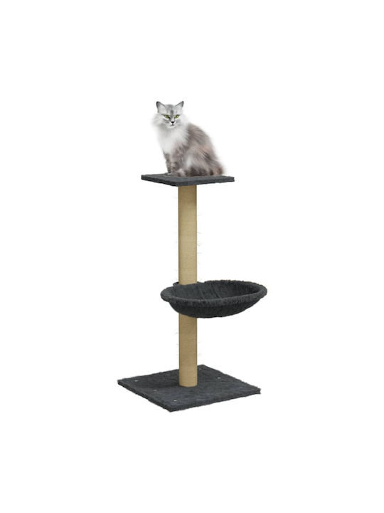vidaXL Scratching Post Cat Trees Gray 35x35x74cm