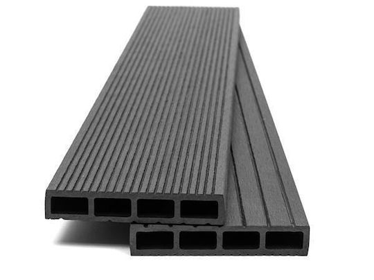 Newplan Deck Περίφραξης Κήπου Γκρι από WPC 360x11x2εκ. Γκρι