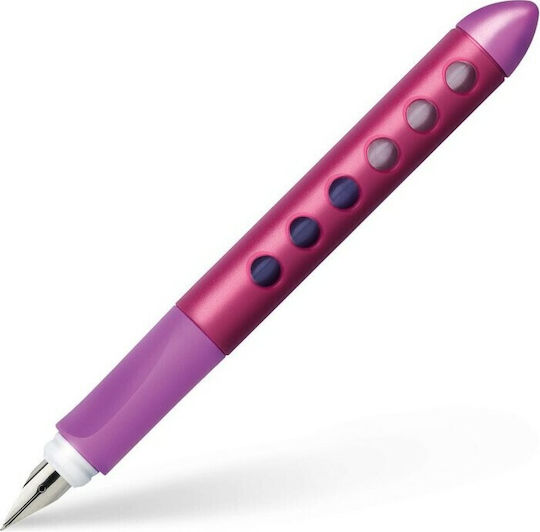 Faber-Castell Scribolino Writing Pen Purple made of Steel with Blue Ink