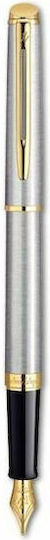 Waterman Hemisphere Writing Pen Silver made of Steel