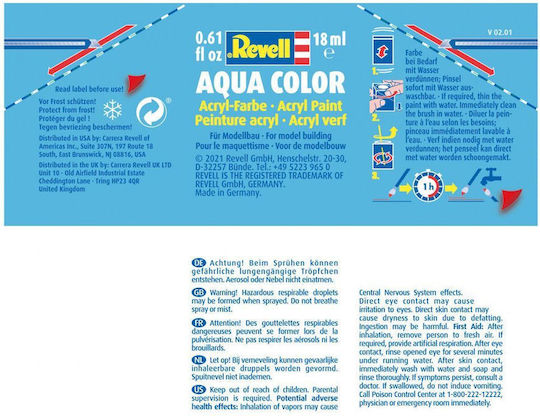 Revell Aqua Culoare Modelism Yellow Mat 18ml 36115