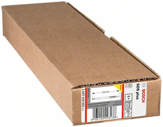 Bosch Bosch Spitzmeißel Set 5 Stück mit SDS Plus Steckdose