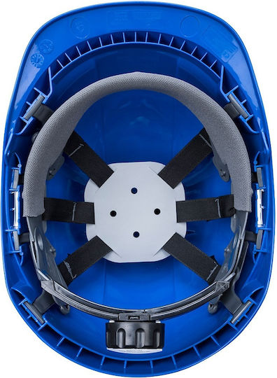 Portwest PS55 Construction Site Helmet with Earplugs Blue PS55