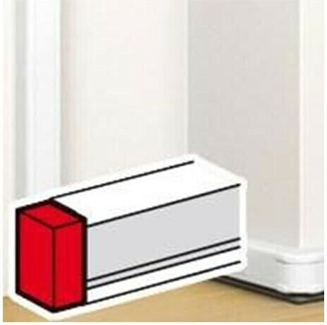 Legrand Ακραίο Κάλυμμα για Κανάλια DLP 80x50mm 075755