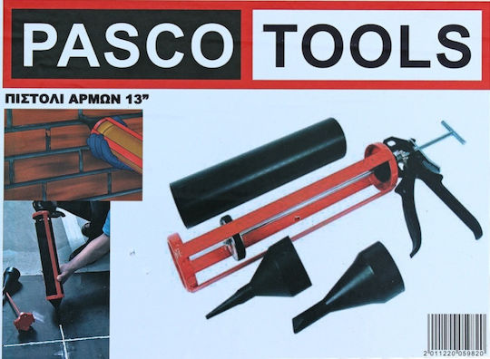 Pasco 005982 Silicone Gun with Barrel Armon