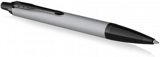 Parker IM Комплект Химикалки Rollerball/Ballpoint Core Metal Grey BT в комплект с химикалка (в касета за хартия)