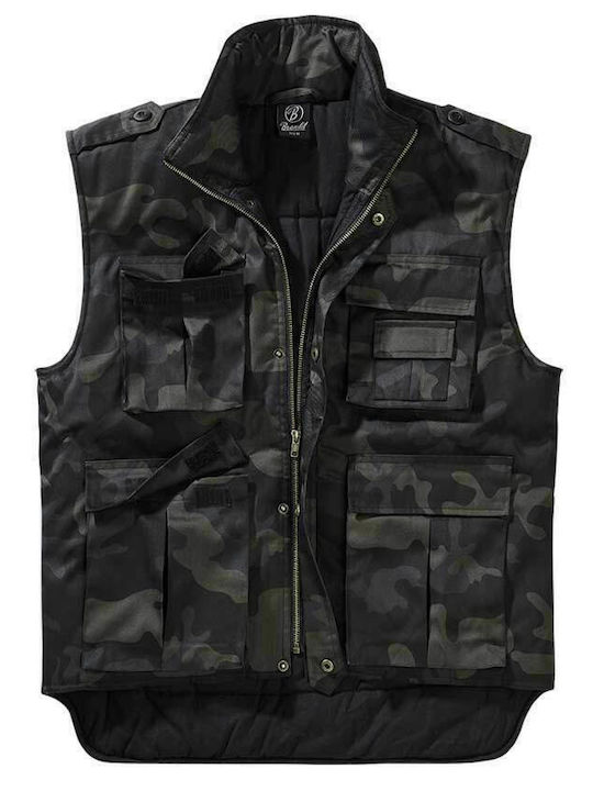 Ranger Sleeveless Jacket Dark Camo