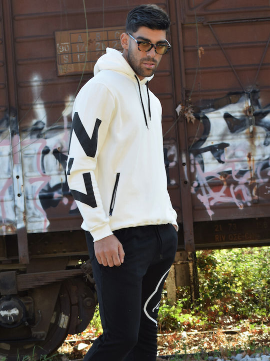 Men's sweatshirt in white (code FT217)