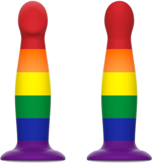 Mythology Garrick Pride Ρεαλιστικό Dildo με Βεντούζα 16.5cm