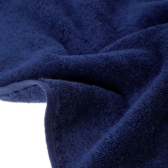 Cryspo Trio Hand Towel Premium 30x50cm Blue Marine Weight 600gr/m²