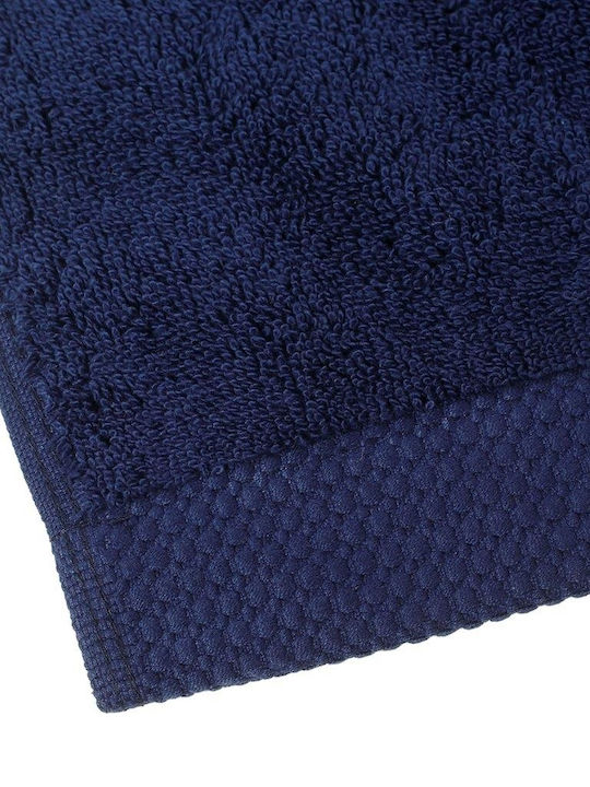 Cryspo Trio Hand Towel Premium 30x50cm Blue Marine Weight 600gr/m²