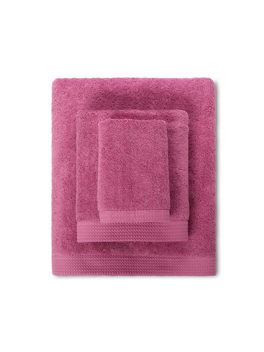 Cryspo Trio Hand Towel Premium 30x50cm Pomegranate Weight 600gr/m²