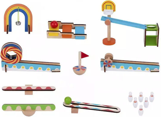 Tooky Toys Настолна игра Ντόμινο Δραστηριοτήτων за 1+ играчи 3+ години