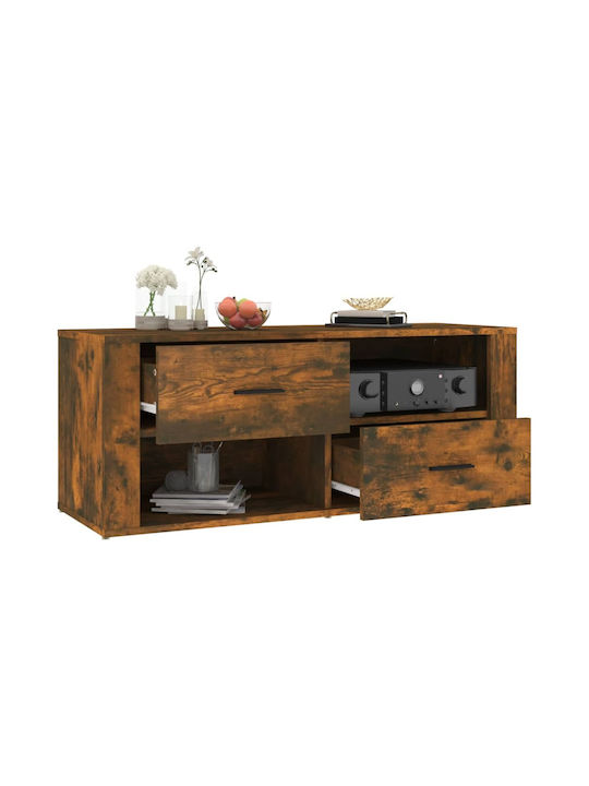 TV Stand Smoky Oak M100xP35xH40cm