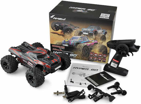 Amewi Hyper Go Teleghidat Mașină Buggy 4WD Roșu