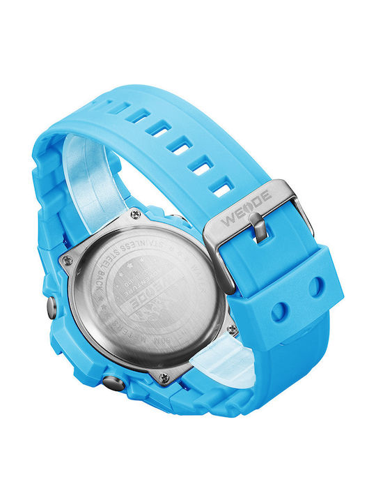 Weide Watch Battery with Rubber Strap