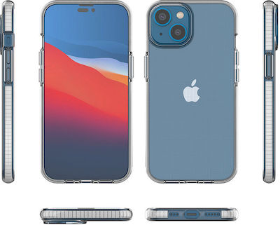 Hurtel Spring Back Cover Σιλικόνης Light Blue (iPhone 14)