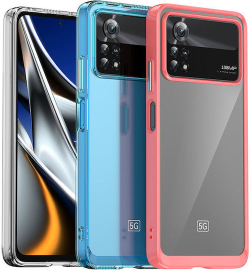Hurtel Outer Space Back Cover Πλαστικό / Σιλικόνης Μαύρο (Poco X4 Pro 5G)