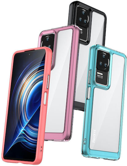 Hurtel Outer Space Back Cover Plastic / Silicon Albastru (Poco F4 5G)