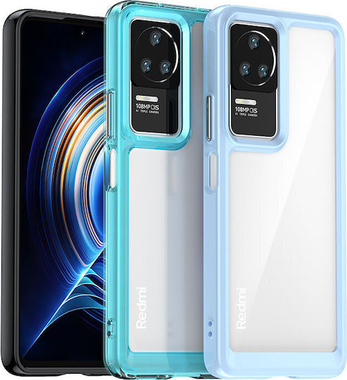 Hurtel Outer Space Back Cover Πλαστικό / Σιλικόνης Μαύρο (Poco F4 5G)