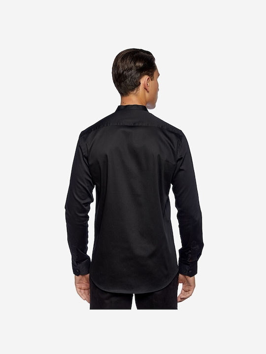 Brokers Jeans Men's Shirt Long Sleeve Black