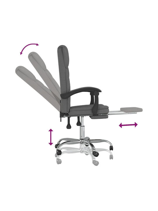 vidaXL vidaXL Bürostuhl Dunkelgrau