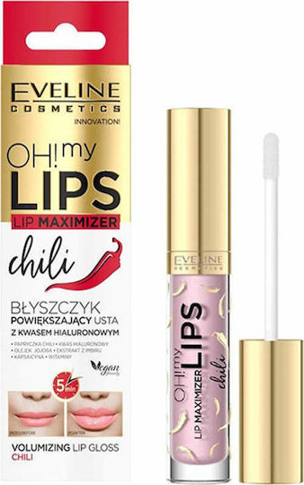 Eveline Oh! My Lips Lip Maximizer Lip Gloss Chili 4.5ml