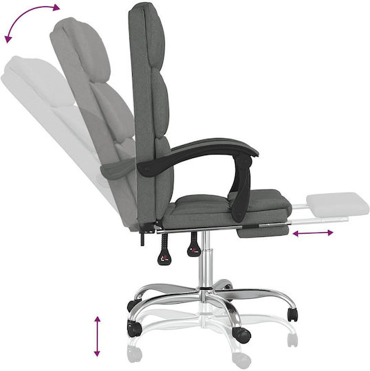 vidaXL Vdxl Office Chair Dark Grey