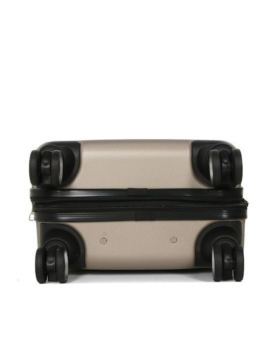 WORLDLINE Worldline Valiză de Călătorie Cabină Dură Bej cu 4 roți Înălțime 45cm 27920-33