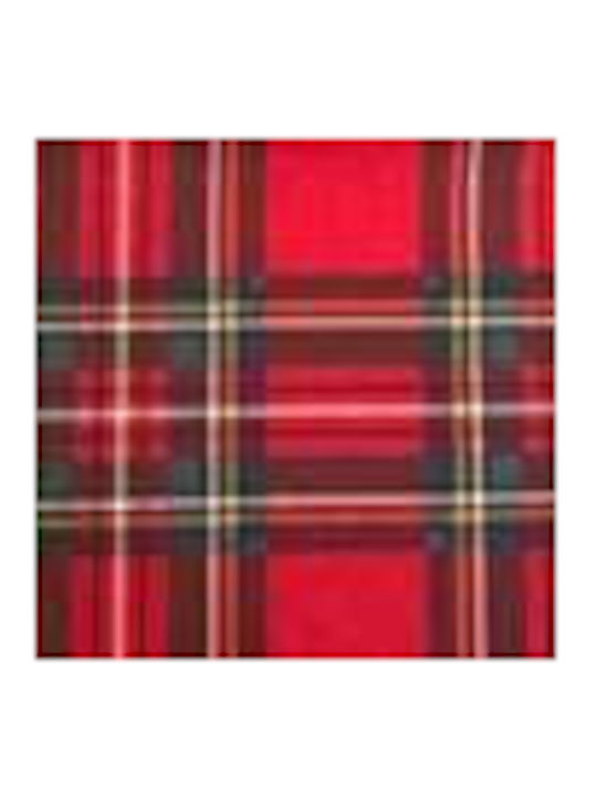 Pennie Christmas Plaid Χριστουγεννιάτικο Plăcuțe de masă Textil Roșu M50xL35cm 1buc