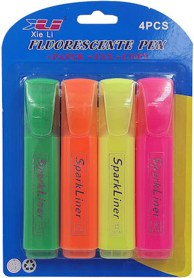 Justnote Marker de Subliniere 5mm Multicolor