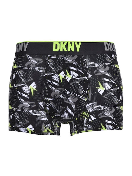 DKNY Herren Boxershorts Schwarz 3Packung