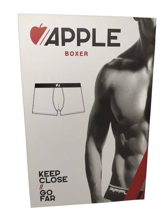 Apple Boxer Boxeri pentru bărbați Albastre 1Pachet