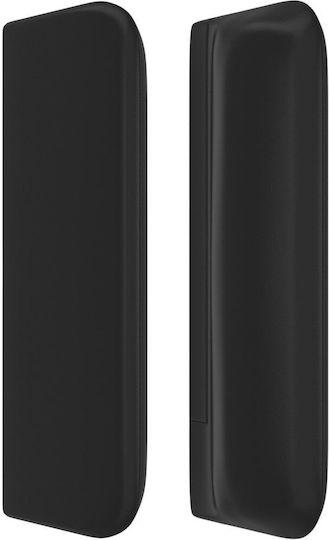 vidaXL Tăblie de Pat din Piele Ecologică Neagră 203x88 cm