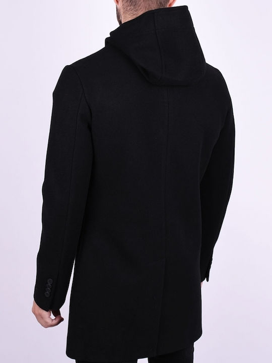 Men's Coat Black Black