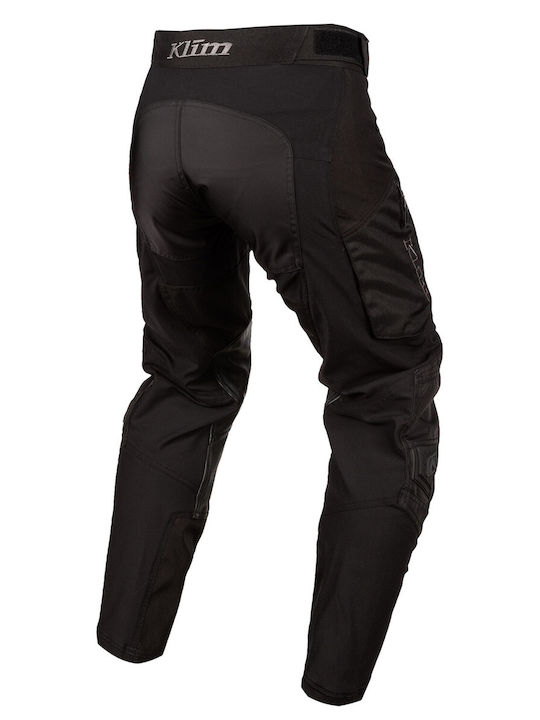 Klim Dakar In Boot Bărbați Pantaloni Motocross Cordura 4 Anotimpuri Negru