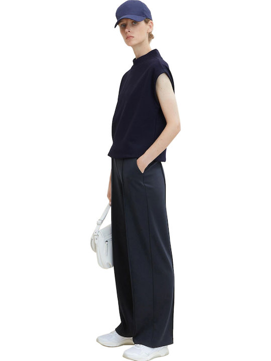 Γυναικεία Καλοκαιρινή Μπλούζα Αμάνικη Navy Midnight Blue