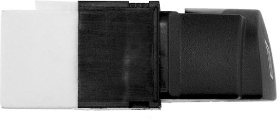 NTY Car Window Switch for Citroen Jumper Fiat Ducato Peugeot Boxer 6pin Black