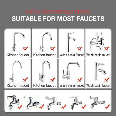 Factory Flexible Splash Filter Faucet with Filter