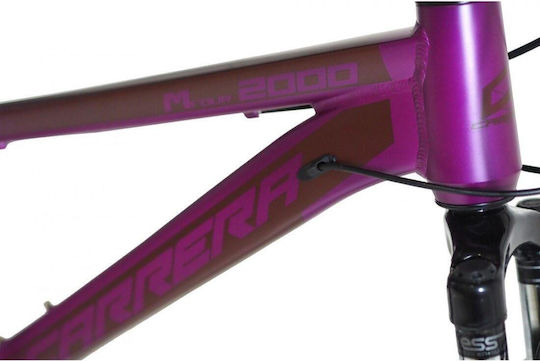 Carrera M4 2000 VB 24" Kinderfahrrad Mountainbike Lila