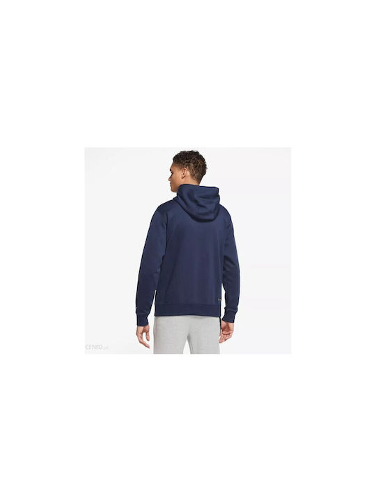 Nike Men's Sweatshirt with Hood & Pockets Navy Blue