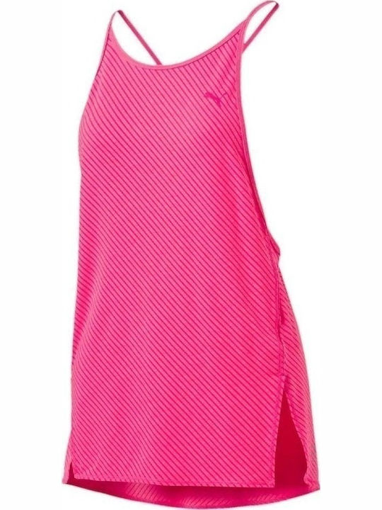 Puma Damen Sportlich Bluse Ärmellos Rosa